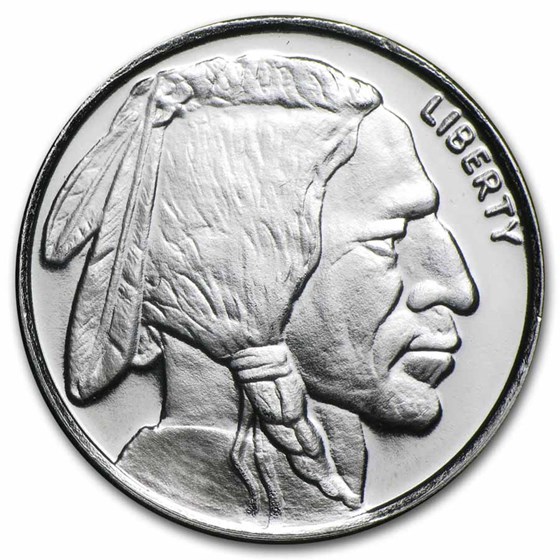 1/2 oz Silver Round - Buffalo 1/2 oz Silver Round - Buffalo